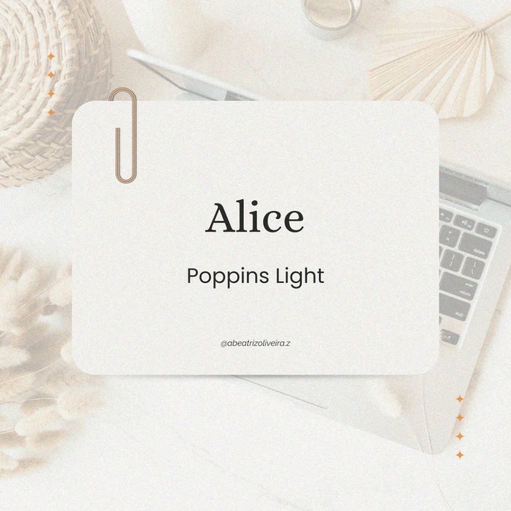 Alice + Poppins Light